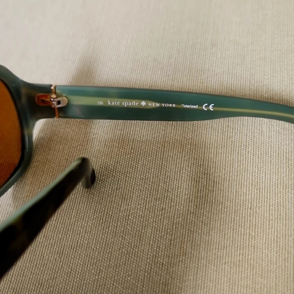 Kate Spade Frames Green and Animal Print / Will Need Correct Lenses